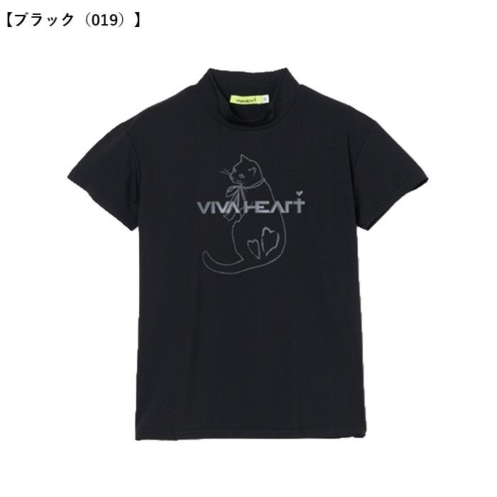 VIVA HEART（ビバハート） レディース ミアグラフィック 半袖 モック