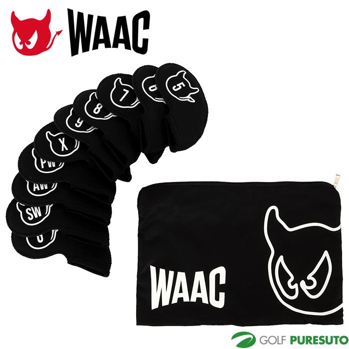 WAAC ワック UNISEX アイアン用 ヘッドカバー アイアンカバー 収納袋