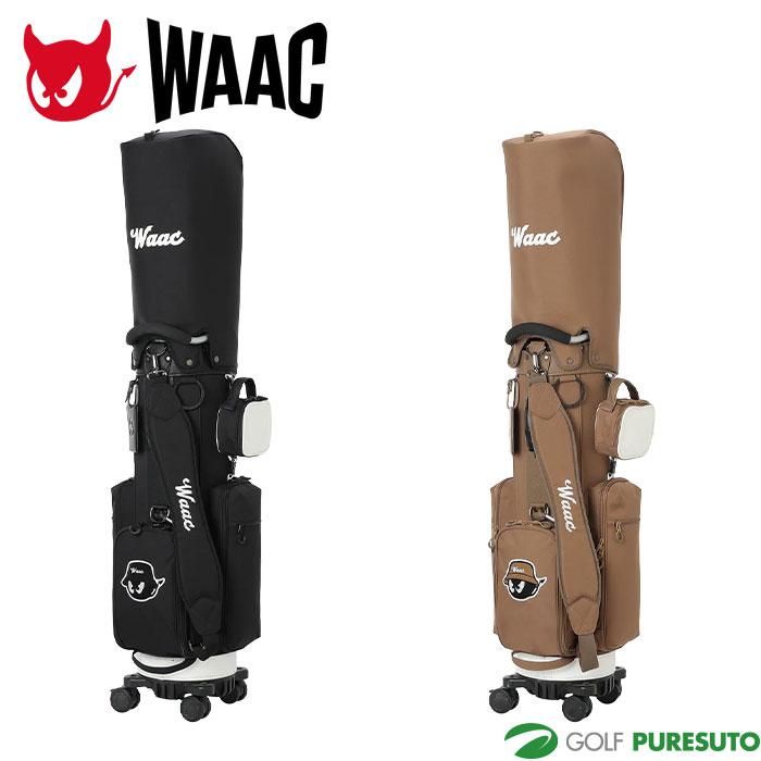 ワック ゴルフ UNISEX CITY LINE ホイール キャディバッグ 072254800 ゴルフバッグ カートタイプ 2025年秋冬モデル WAAC GOLF WAAC ワック ゴルフ UNISEX CITY LINE ホイール キャディバッグ