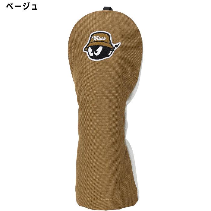 ワック ゴルフ UNISEX CITY LINE フェアウェイウッド用 ヘッドカバー 072254861 ゴルフ小物 ゴルフグッズ ゴルフクラブカバー FW用 2025年秋冬モデル WAAC GOLF WAAC ワック ゴルフ UNISEX CITY LINE フェアウェイウッド用