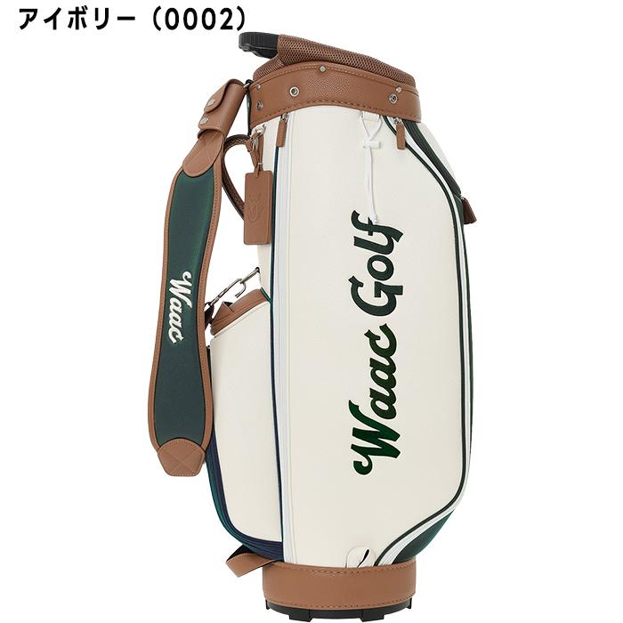 WAAC ワック 9.0型 Grainy Synthetic Leather カート キャディバッグ