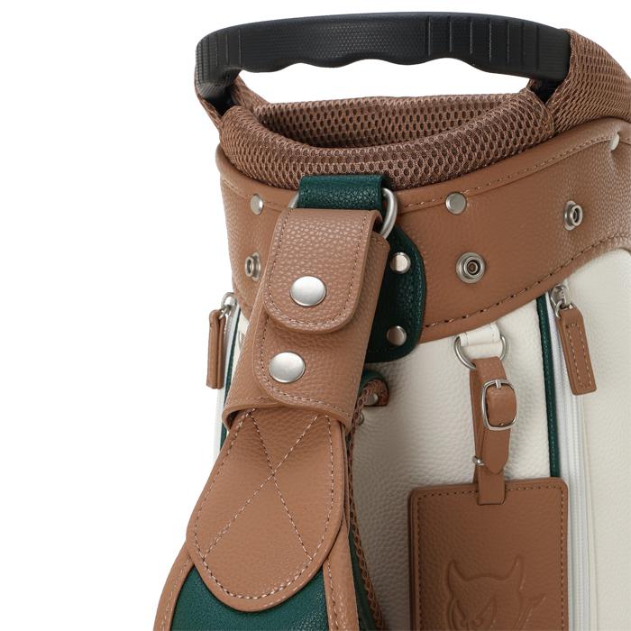 WAAC ワック 9.0型 Grainy Synthetic Leather カート キャディバッグ