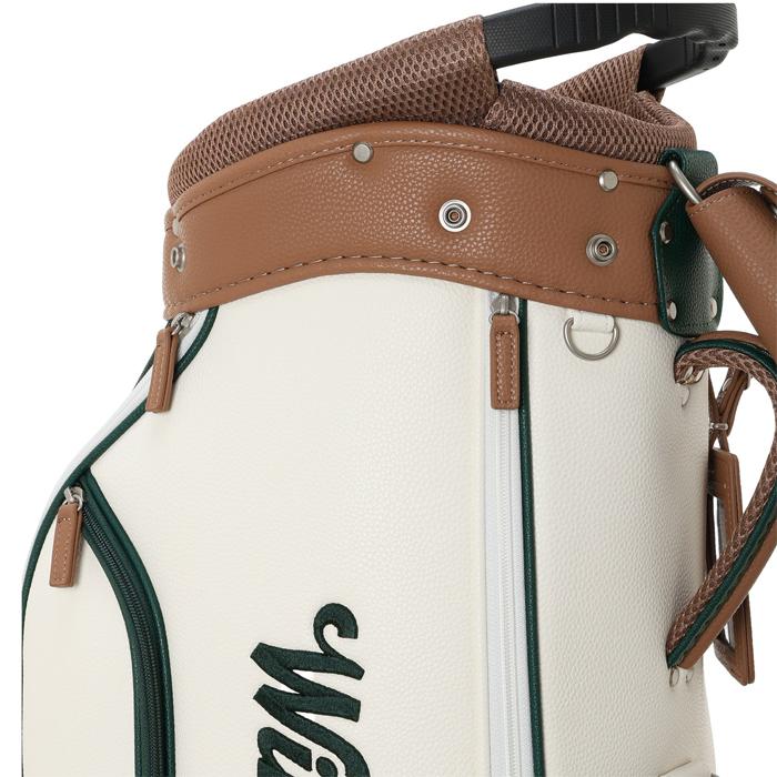 WAAC ワック 9.0型 Grainy Synthetic Leather カート キャディバッグ