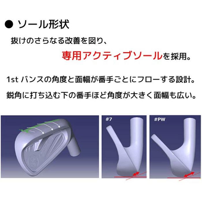 RMX ヤマハ FORGED アイアン 6本セット（#5〜PW） N.S.PRO950GH