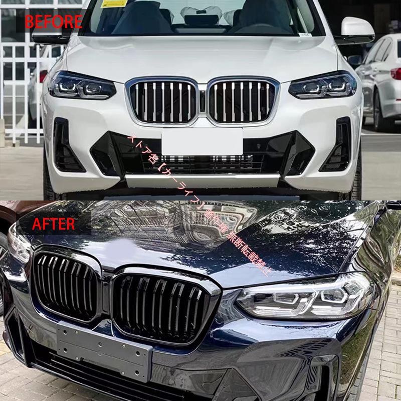 BMW 2022-2024年 BMW X3 G01 LCI ツインライン型タイプ グロスプラック