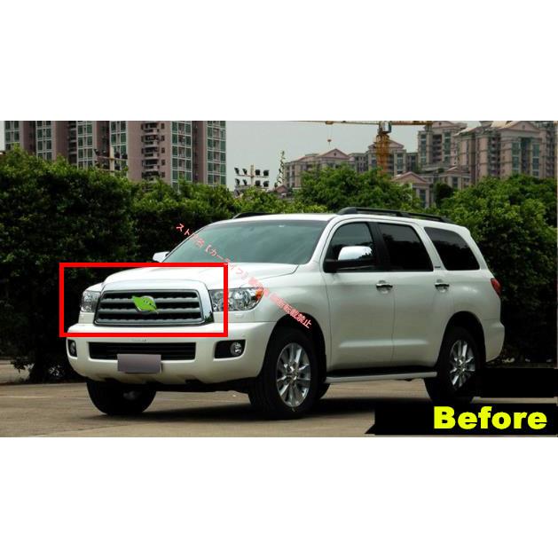 トヨタ（TOYOTA） 新品 セコイア 2008-2018年 LED付き フロントグリル