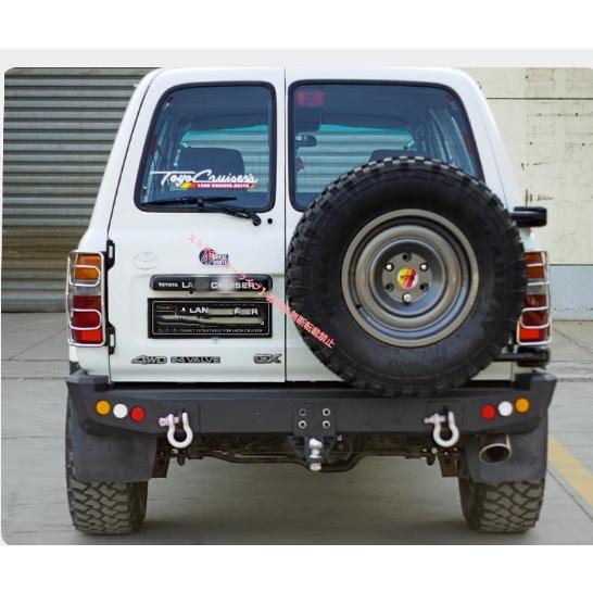 トヨタ（TOYOTA） ランドクルーザー LC80 3色 LED付き リアバンパー