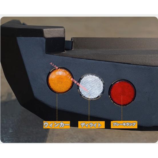 トヨタ（TOYOTA） ランドクルーザー LC80 3色 LED付き リアバンパー