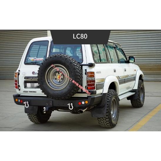 トヨタ（TOYOTA） ランドクルーザー LC80 3色 LED付き リアバンパー