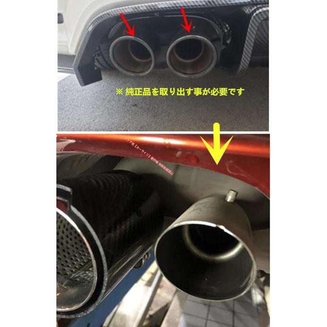 BMW BMW M2 M3 M4 F87 F80 F82 F83 マフラーカッター テールパイプ