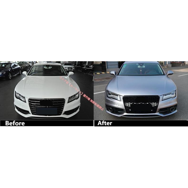 アウディ A7（2009–2015）フロントグリル RS7仕様 カスタムパーツ Audi（アウディ） AUDI A7 2010-2015 グリル フロントグリル RS7ルック
