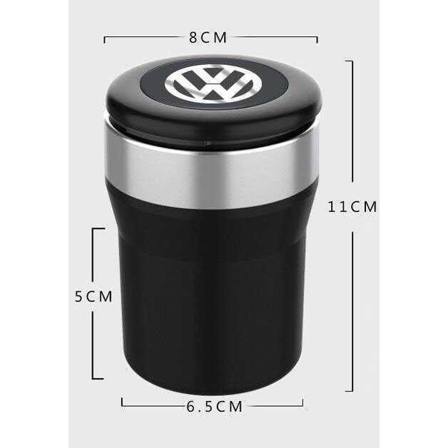 フォルクスワーゲン（Volkswagen） VW エンブレム ロゴ入り 灰皿 