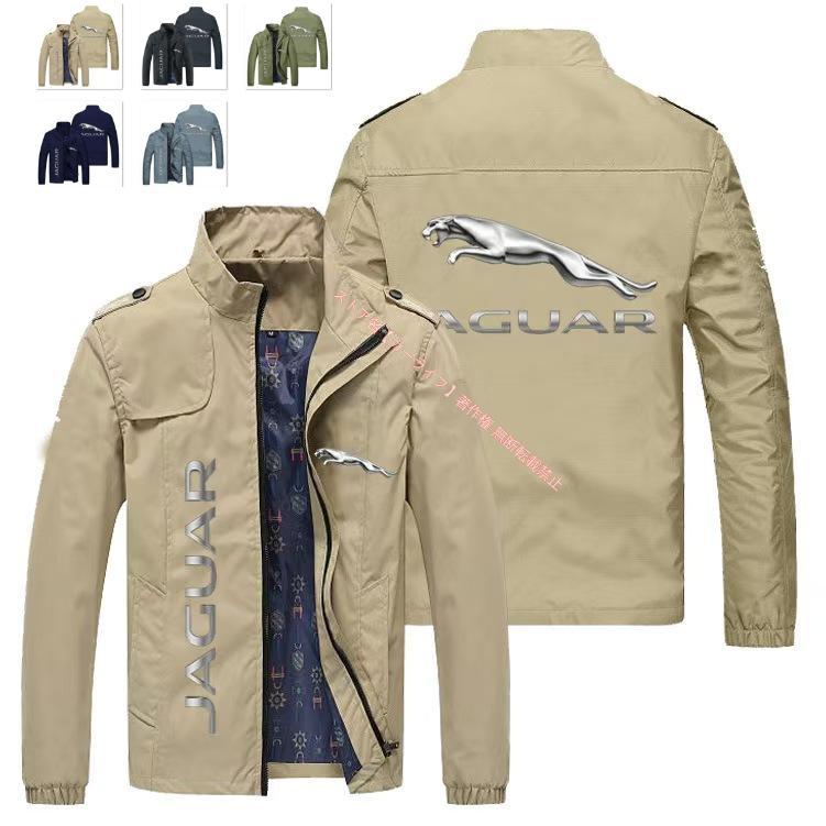 新品 ジャガー JAGUAR モータースポーツロゴ 冬服防水防風長袖