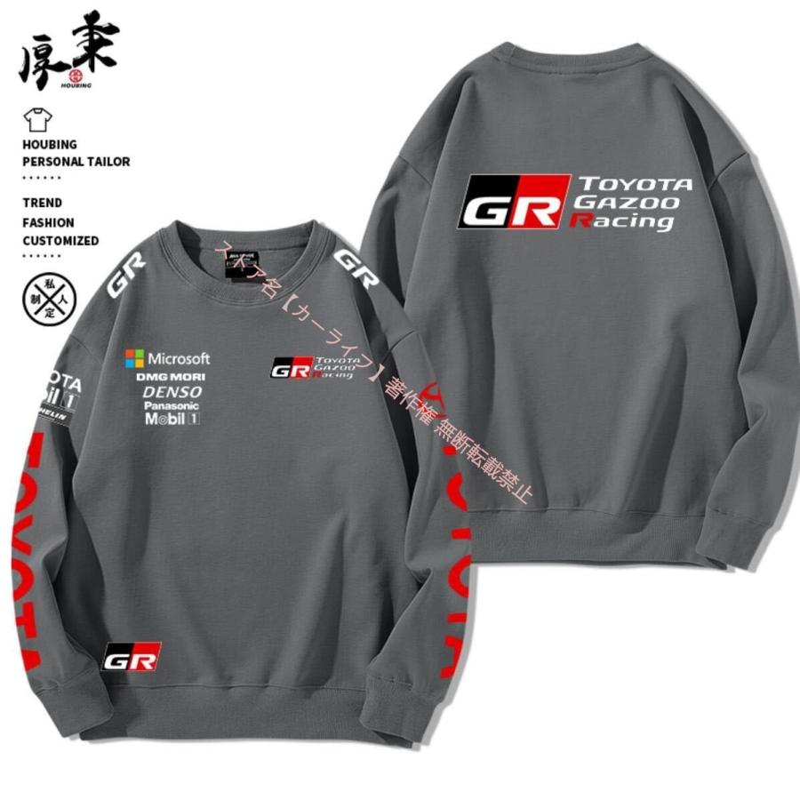 トヨタ（TOYOTA） 新品 TOYOTA GR Gazoo Racing メンズ長袖 Tシャツ