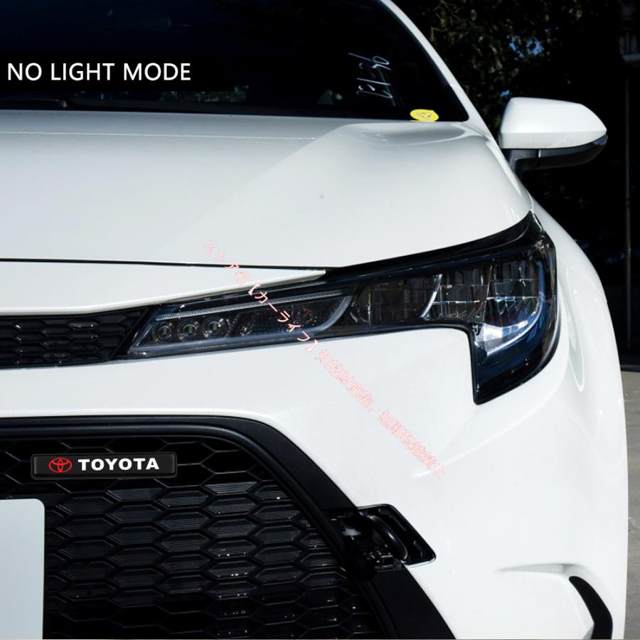 トヨタ（TOYOTA） TOYOTA LED エンブレム グリルバッジ 光るエンブレム
