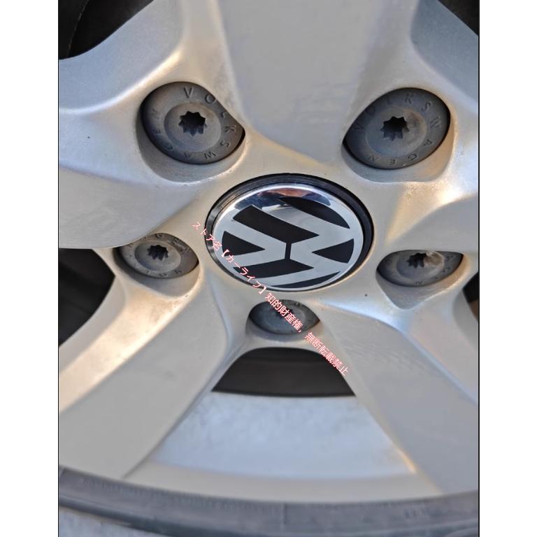 Volkswagen ホイールキャップ 4個セット 送料無料 024☆VOLKSWAGEN フォルクスワーゲン用☆4個セット ホイール