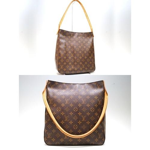 LOUIS VUITTON　ルイ・ヴィトン　モノグラム　ルーピングGM　ワンショルダーバッグ　M51145　レディース　ブラウン　6714｜purishonten｜07