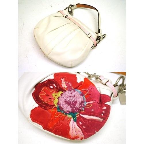 COACH COACH コーチ ミニセミショルダーバッグ フラワー J05Q−9184 