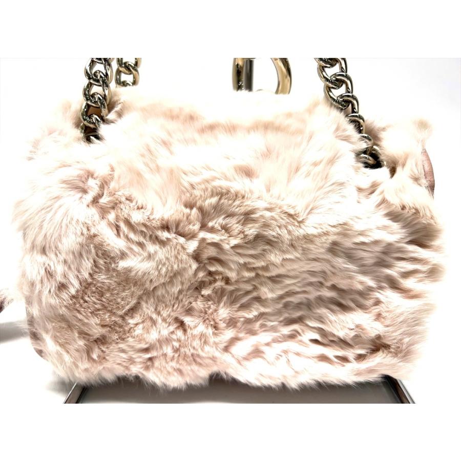 miu miu（ミュウミュウ） 正規品 レア ラビットファー ナッパ 2WAY