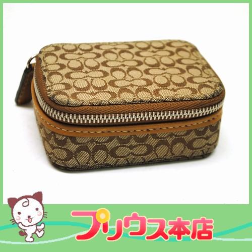 希少色 coach アクセサリーポーチ シグネチャー オプティックシグネチャー 希少色 coach アクセサリーポーチ シグネチャー オプティック