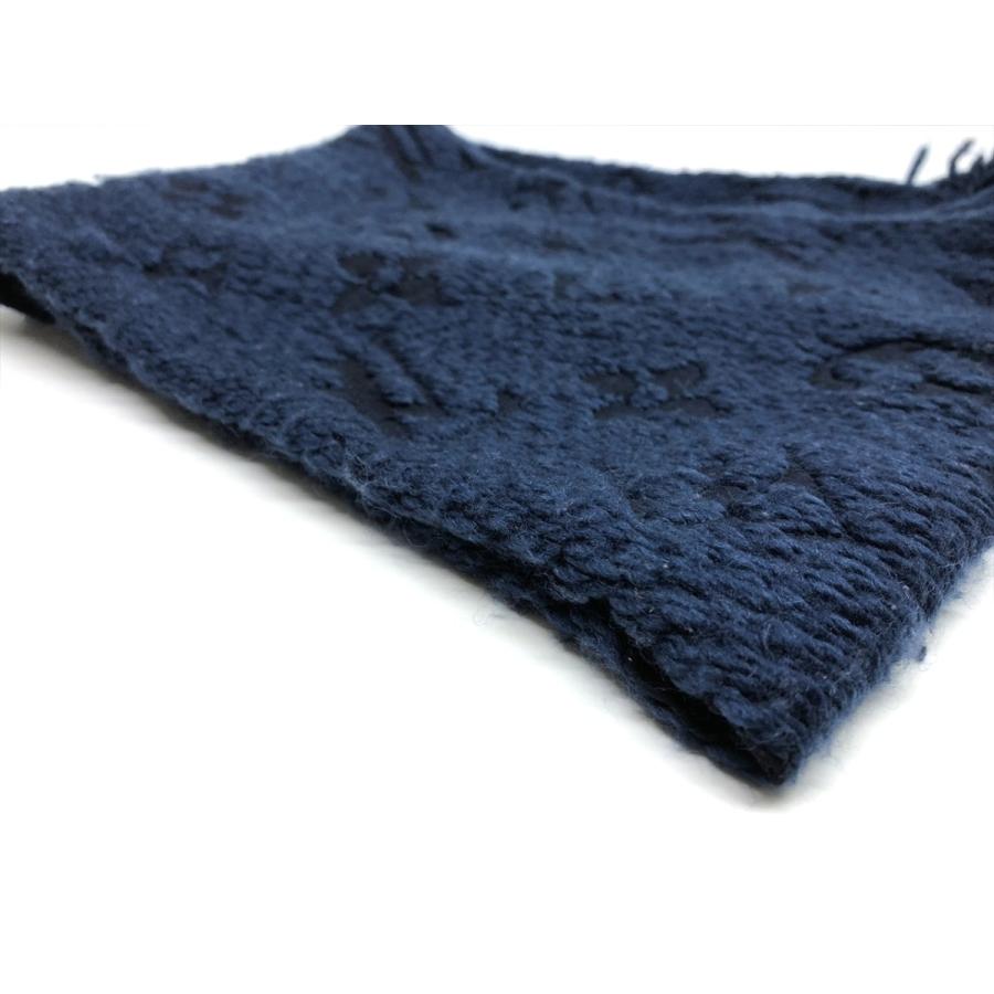 ルイヴィトン エシャルプロゴマニア マフラー フリンジ モノグラム LOUIS VUITTON(ルイヴィトン) エシャルプ ロゴマニア シャイン