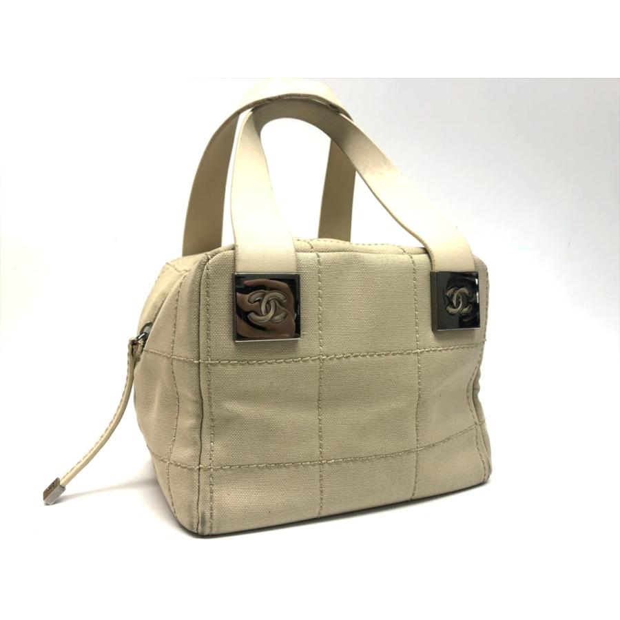 CHANELシャネル☆そーたろう様♡専用❣️チョコバーミニボストンバッグ☆ベージュ CHANELシャネル☆そーたろう様♡専用❣️チョコバーミニボストン