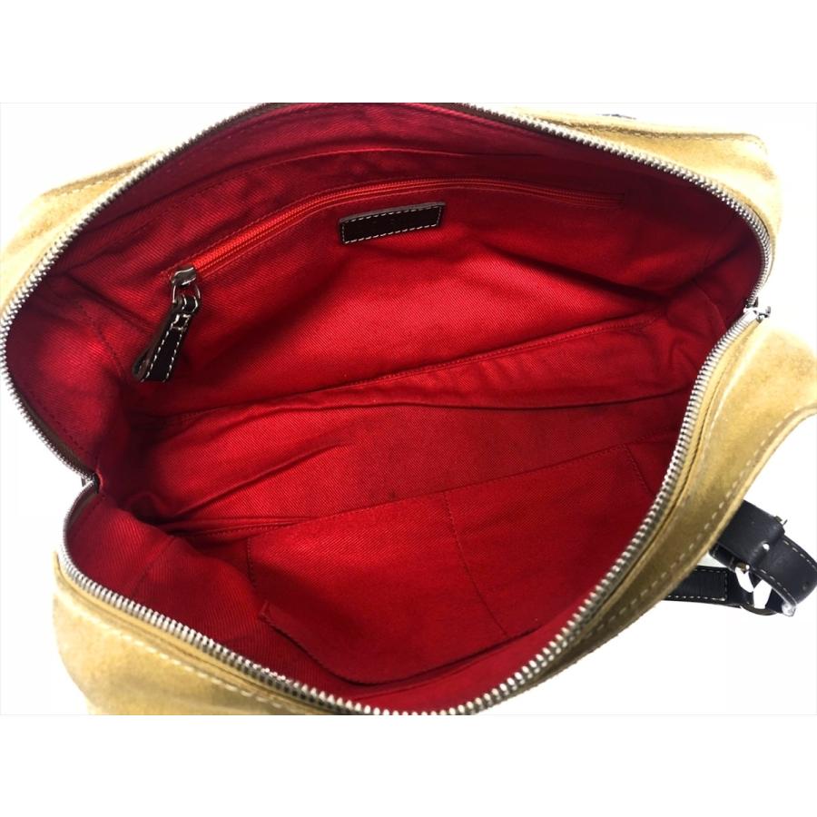 LOEWE ロエベ アマソナ スエード スタッズ ハンドバッグ