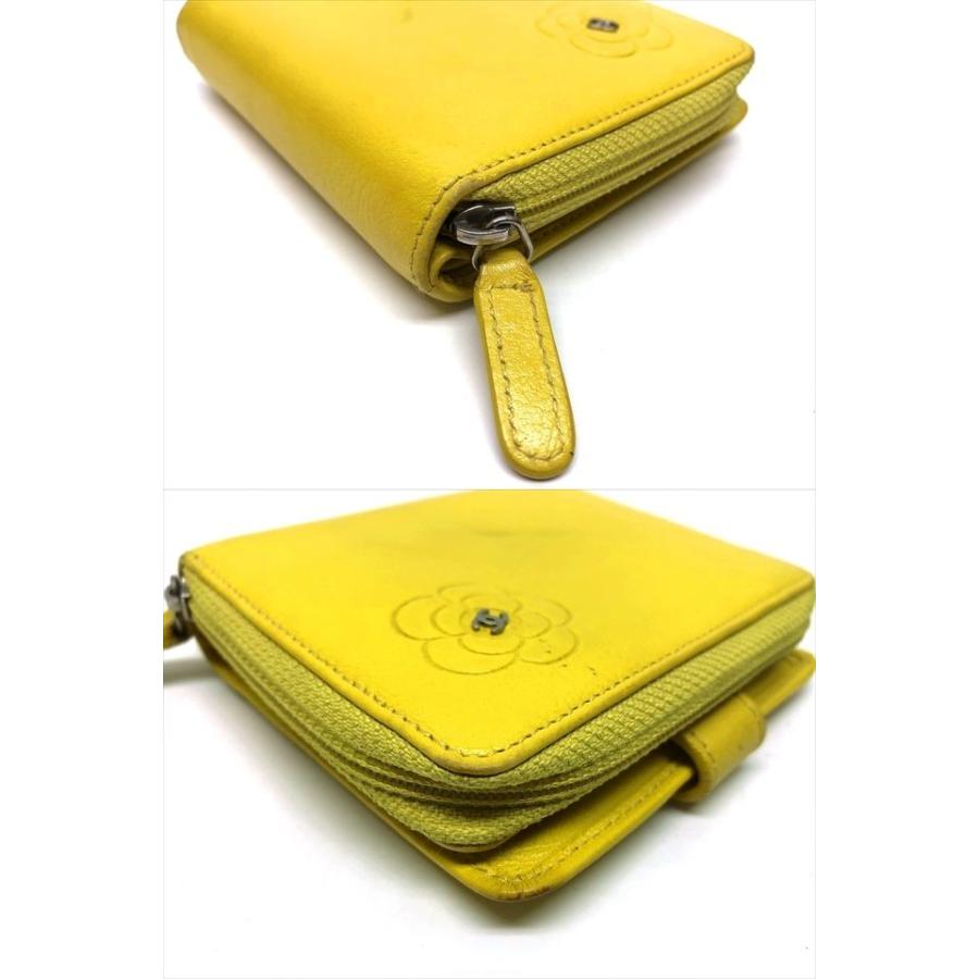 CHANEL（シャネル） カメリア コンパクト ウォレット 二つ折り 財布