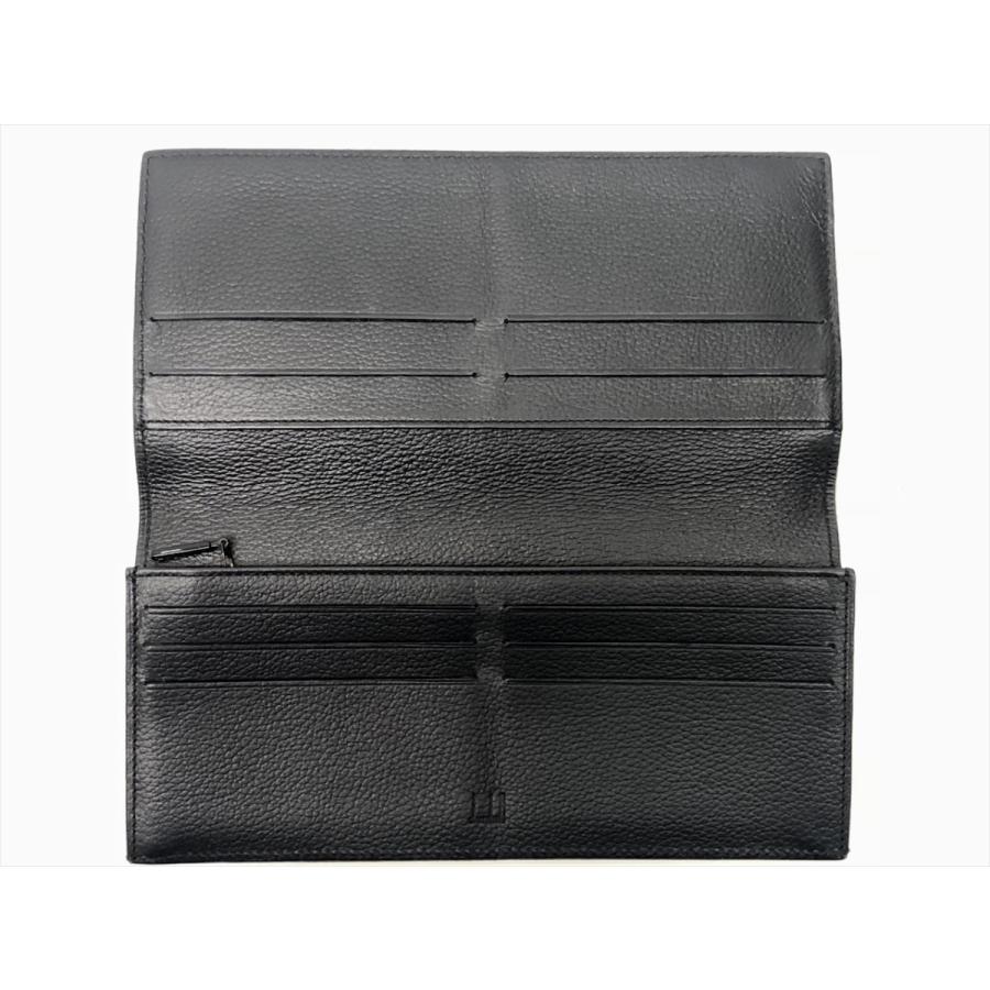dunhill（ダンヒル） ディーエイト PVC レザー 型押し 二つ折り 長財布