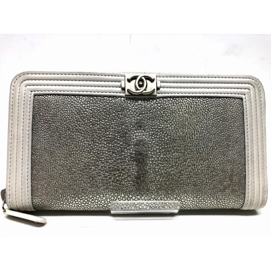 CHANEL シャネル ボーイシャネル ガルーシャ ラウンドファスナー CHANEL シャネル ボーイシャネル ガルーシャ ラウンドファスナー