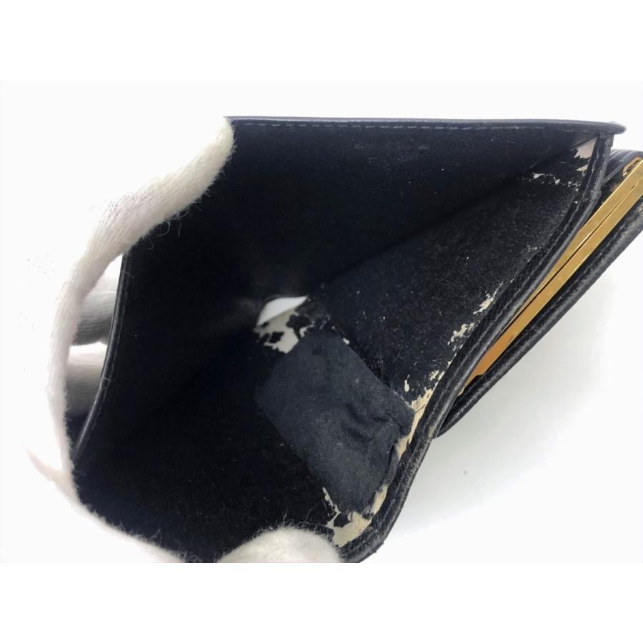 【鑑定済】ルイヴィトン エピ ポルトフォイユ ヴィエノワ 黒 がま口 折り財布 LOUIS VUITTON】ルイヴィトン『エピ ポルトフォイユ ヴィエノワ