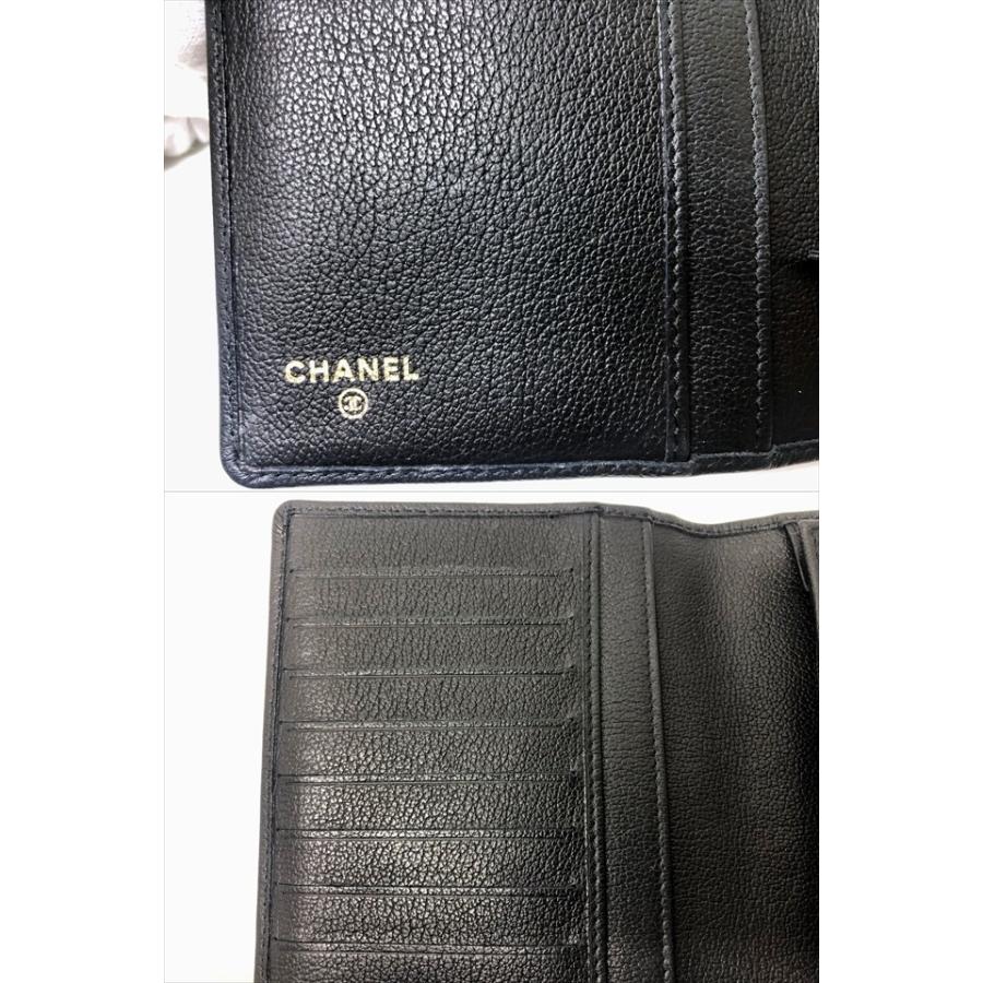 CHANEL シャネル カメリア ココマーク 二つ折り 長財布 CHANEL シャネル カメリア ココマーク 二つ折り 長財布