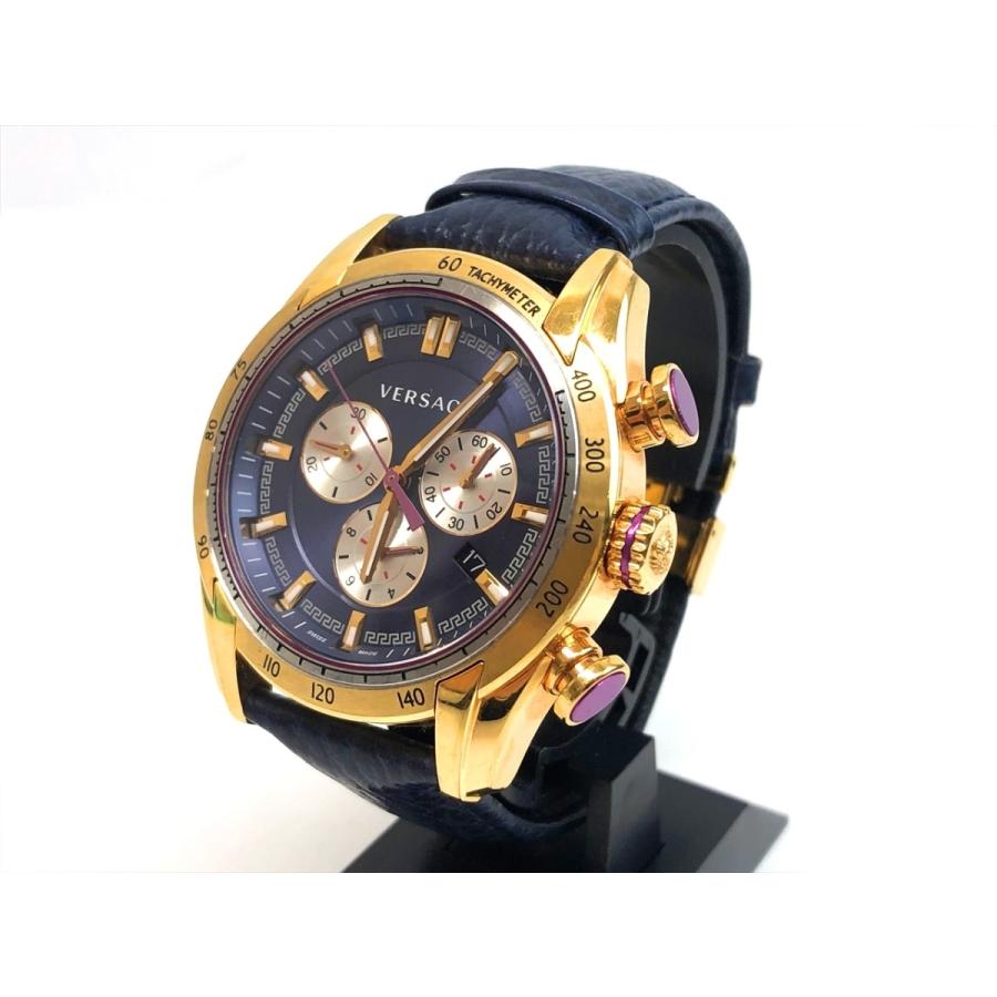 ヴェルサーチ　VERSACE V-RAY クロノグラフ　メンズ腕時計　美品✨ 楽天市場】VERSACE ヴェルサーチ ベルサーチ メンズ 腕時計 V