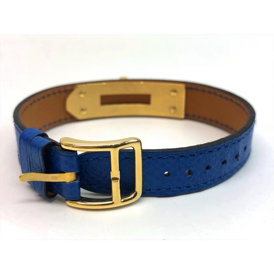 エルメス HERMES ケリーウォッチ バングル ベルト HERMES（エルメス） ケリーウォッチ用 替えベルト ブレスレット ブルー