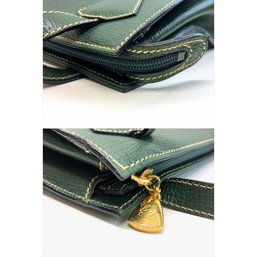 LOEWE LOEWE ロエベ ショルダーバッグ トートバッグ グリーン 緑