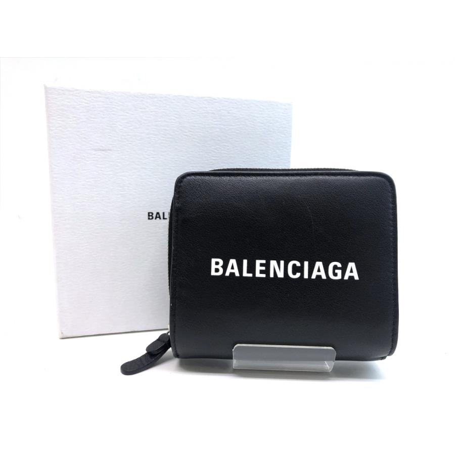BALENCIAGA（バレンシアガ） エブリデイ 二つ折り 財布 コンパクト