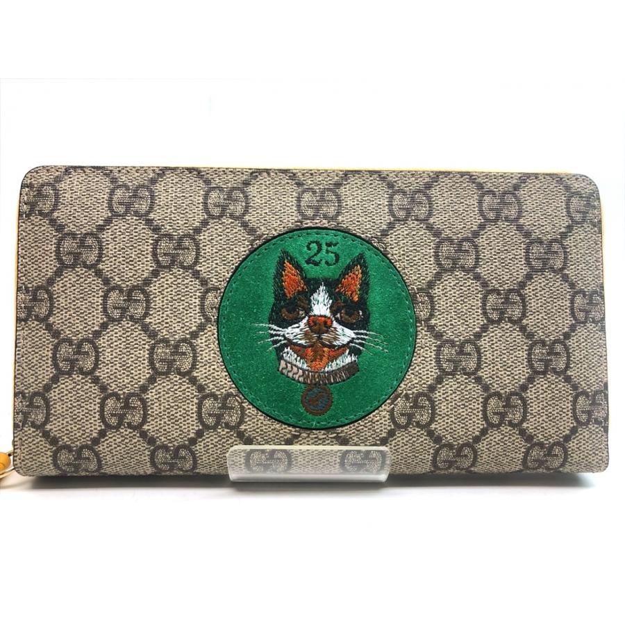 GUCCI グッチ GGスプリーム ミスティックキャット ネコ アニマル