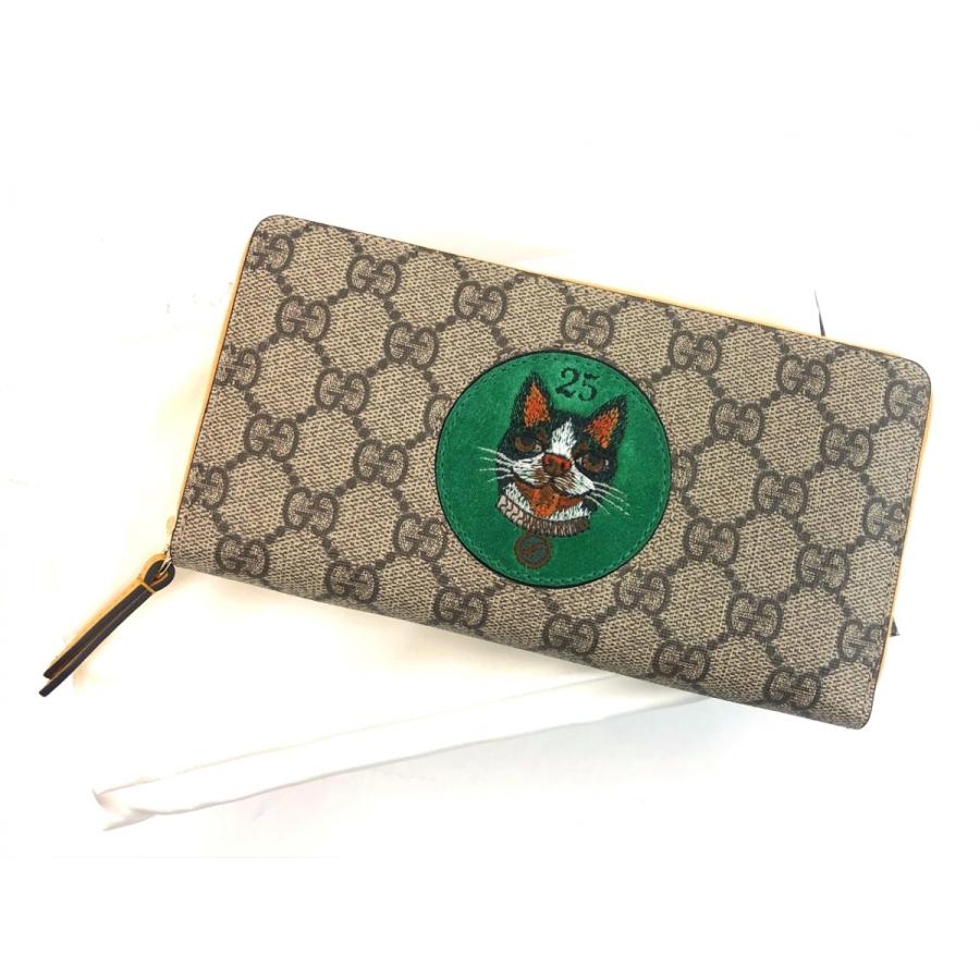 GUCCI グッチ GGスプリーム ミスティックキャット ネコ アニマル GUCCI グッチ GGスプリーム ミスティックキャット ネコ アニマル