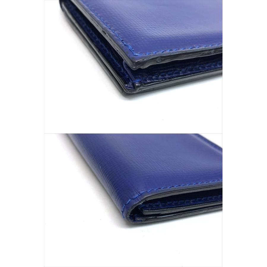 美品Valextra 名刺ケース ロイヤルブルー Valextra ヴァレクストラ カードケース 名刺入れ カーフレザー