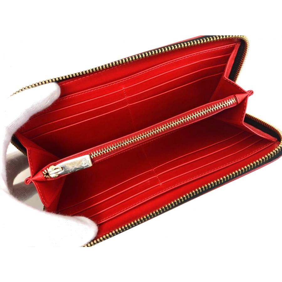 Louboutin ルブタン PANETTONE スタッズ 長財布 レオパード