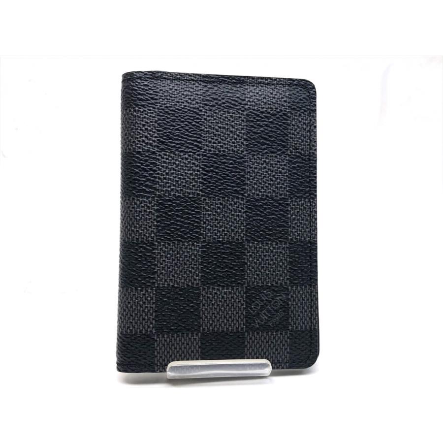 大流行中 Vuitton ヴィトン ダミエグラフィット カードケース 名刺入 Louis 9036 N メンズ 美品 名刺入れ カードケース オーガナイザードゥポッシュ ダミエグラフィット ルイヴィトン Vuitton 財布 帽子 ファッション小物 Www Construction Gouv Cg