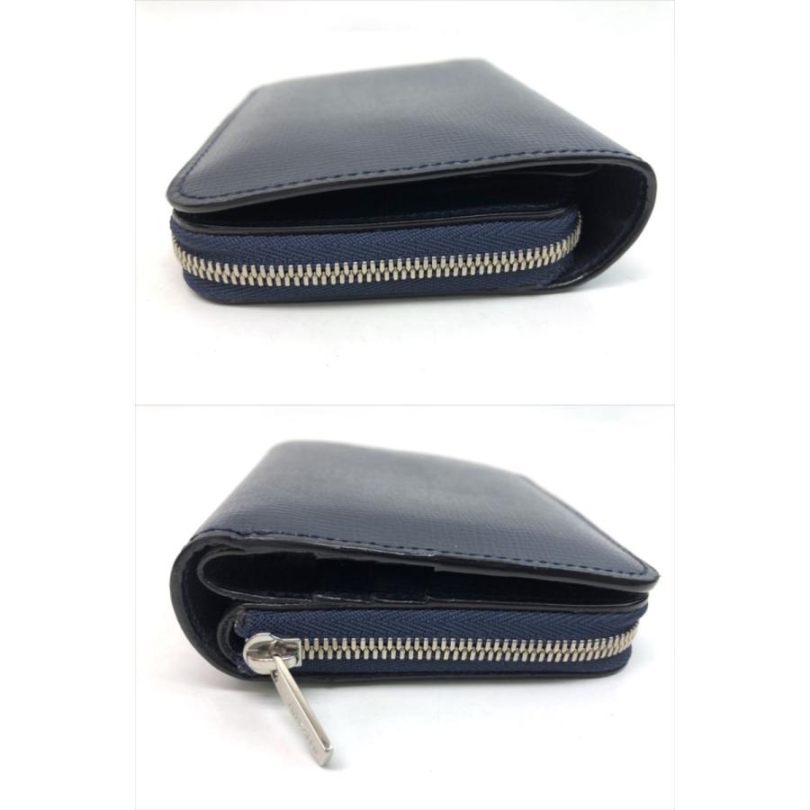 Valextra ヴァレクストラ ラウンドジップウォレット 二つ折り 財布 