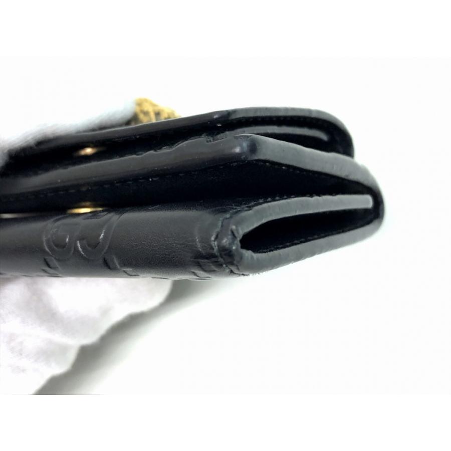 GUCCI（グッチ） シマ キャット 三つ折り 財布 コンパクトウォレット