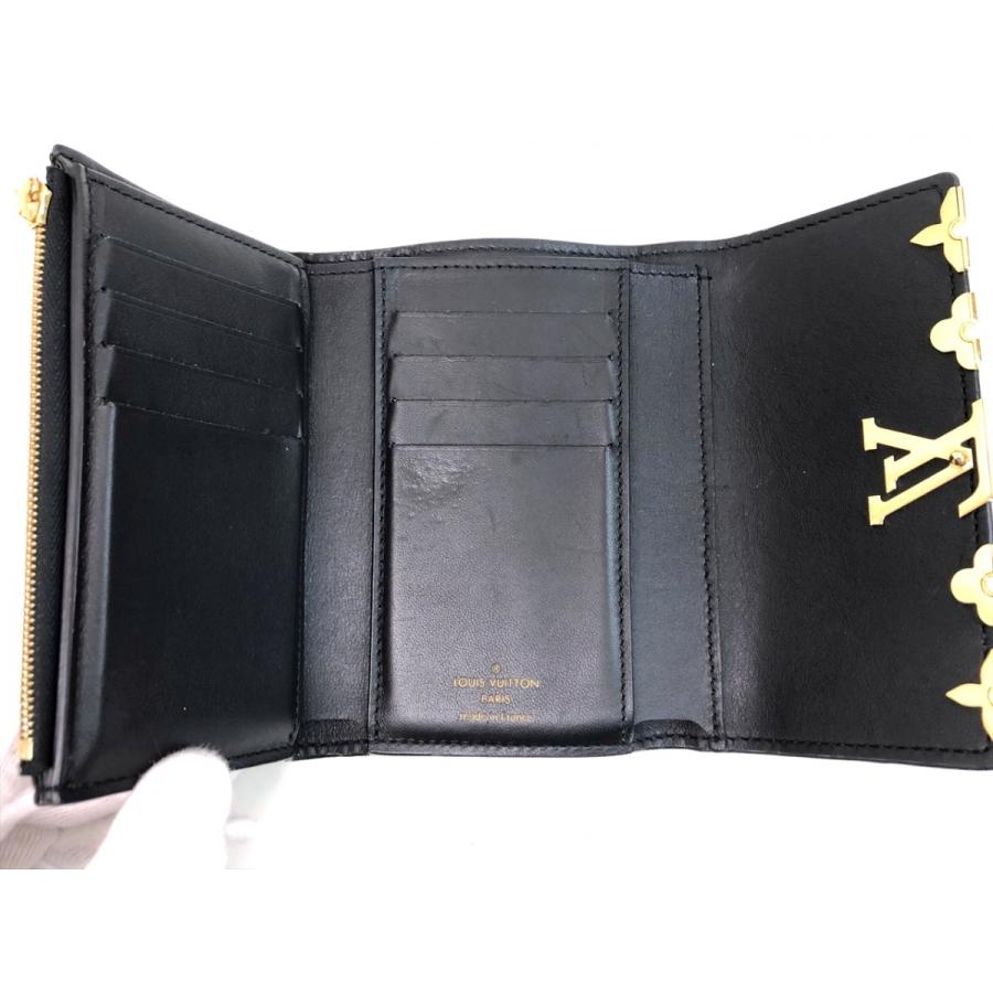 LOUIS VUITTON ルイヴィトン ポルトフォイユ カプシーヌ コンパクト 三