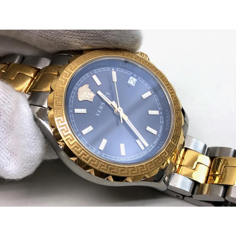 VERSACE Versace ヴェルサーチ V12 ヘレ二ウム クォーツ メデューサ 
