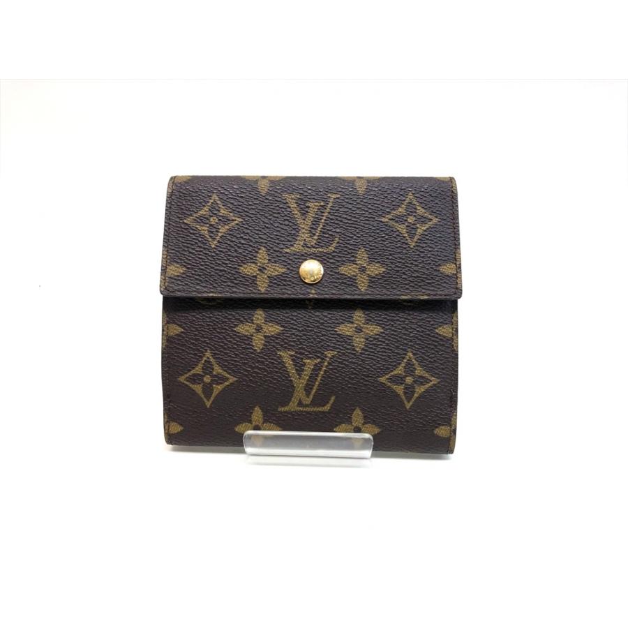 Louis Vuitton Wホック 三つ折財布 モノグラム コンパクト - rehda.com