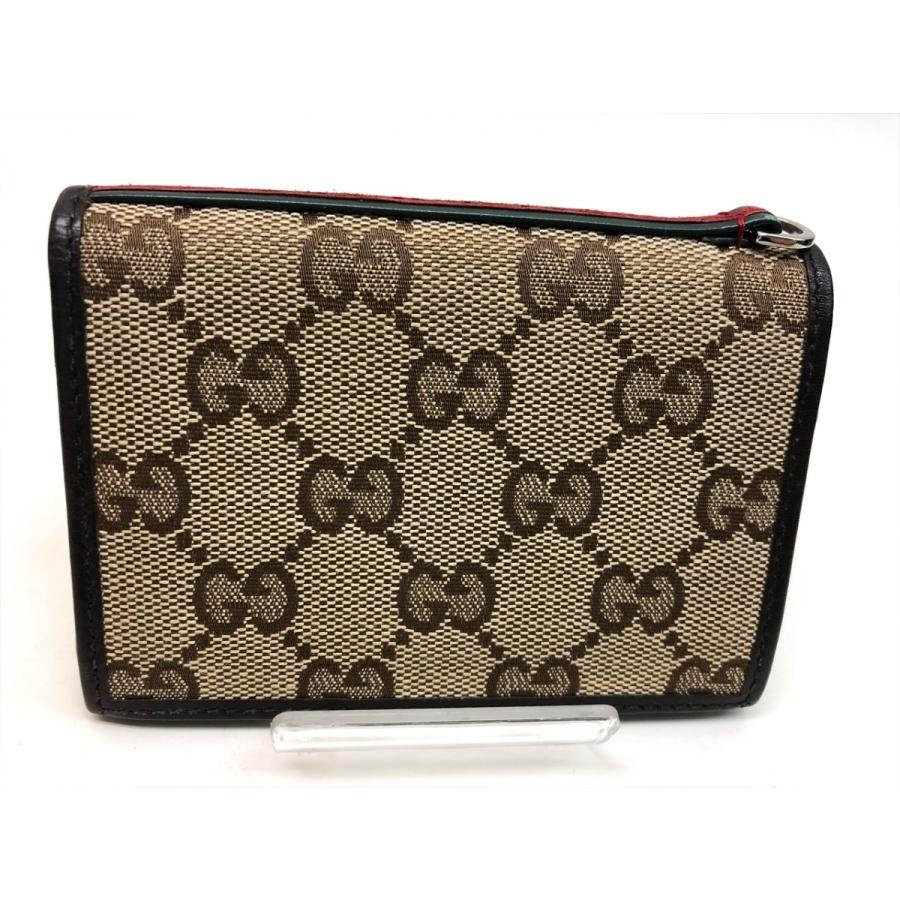 【良品】 GUCCI カードケース 名刺入れ GGキャンバス シェリーライン GUCCI（グッチ） 値下げ GGキャンバス シェリー カードケース 名刺入れ