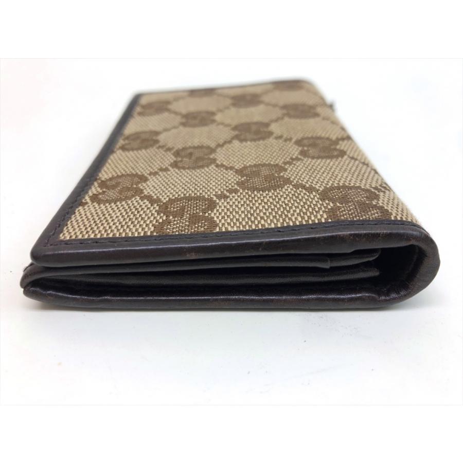 【良品】 GUCCI カードケース 名刺入れ GGキャンバス シェリーライン GUCCI（グッチ） 値下げ GGキャンバス シェリー カードケース 名刺入れ
