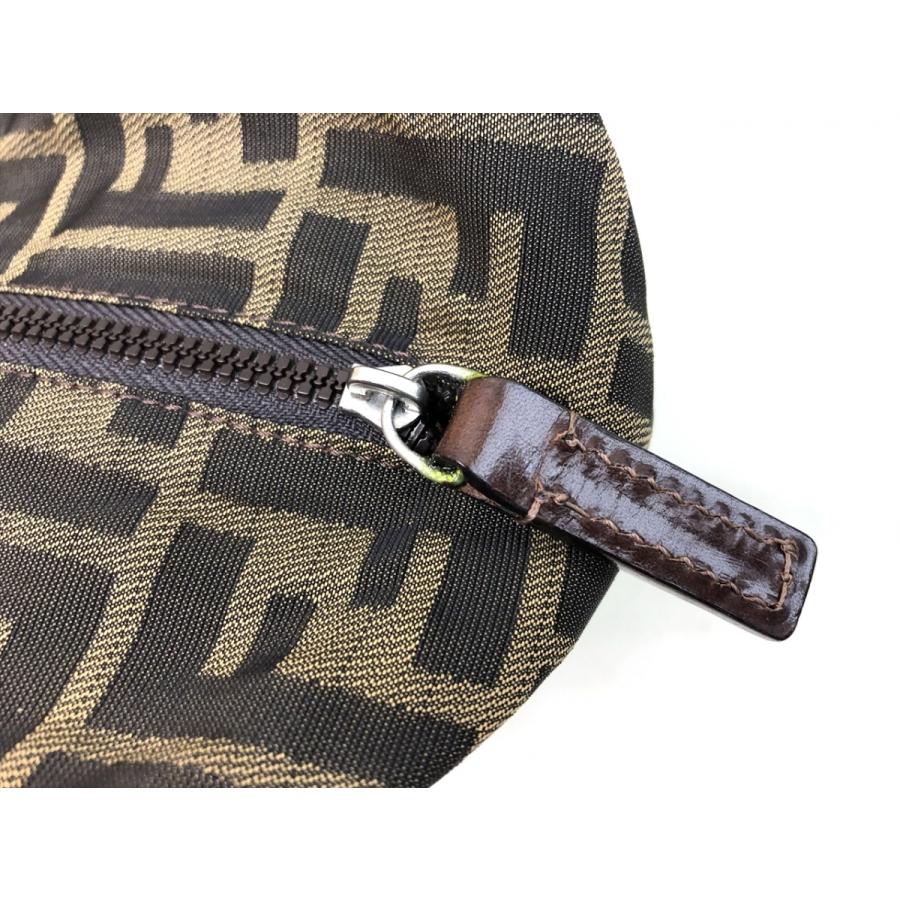 未使用品 FENDI フェンディ ズッカ ロゴ ポーチ ミニハンドバッグ purishonten_1-240001014740