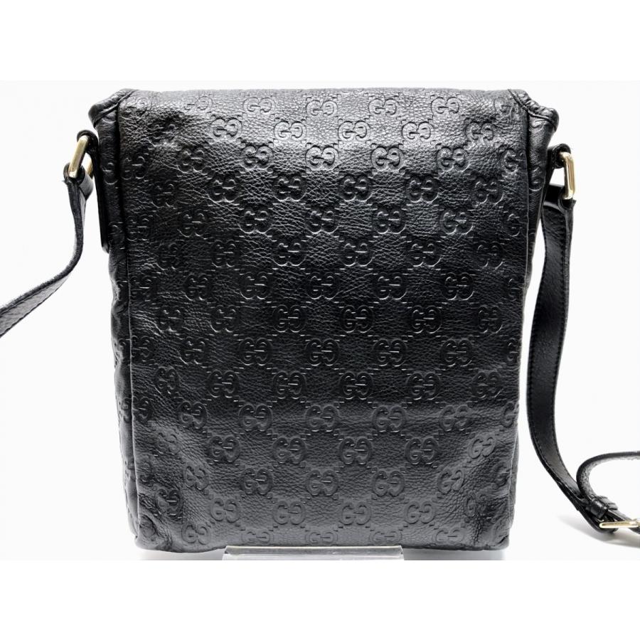 専用GUCCI グッチ シマ GG柄 ボディバッグ レザー ブラック 斜め掛け GUCCI（グッチ） 正規品 シマ GG 斜め掛け ショルダーバッグ